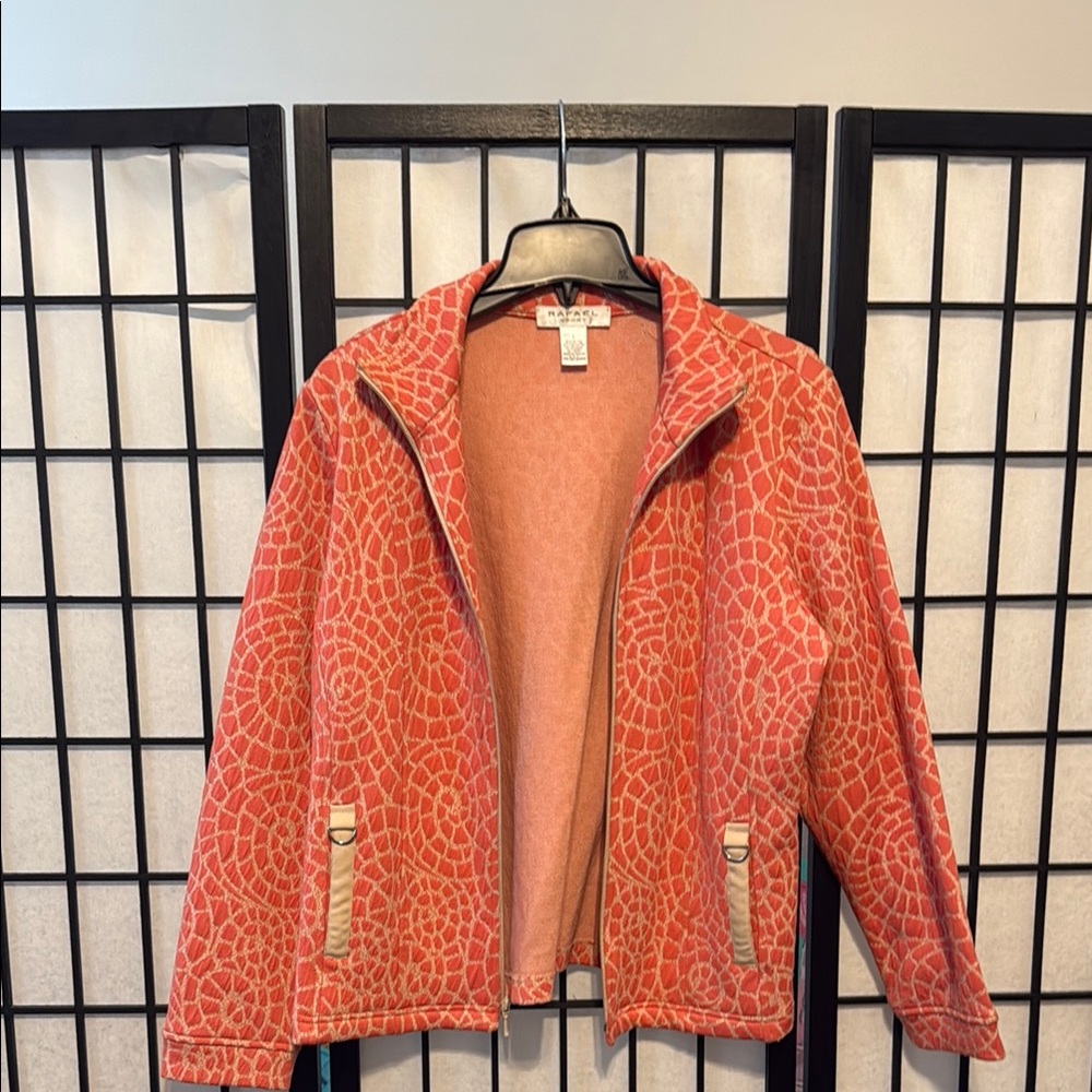RAFAEL Pink Utility Jacket with Sleek Silhouette